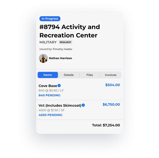 Project and Work Order Management