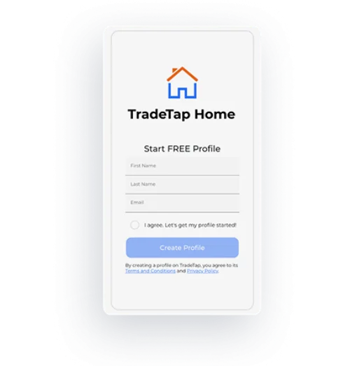 TradeTap Home Card